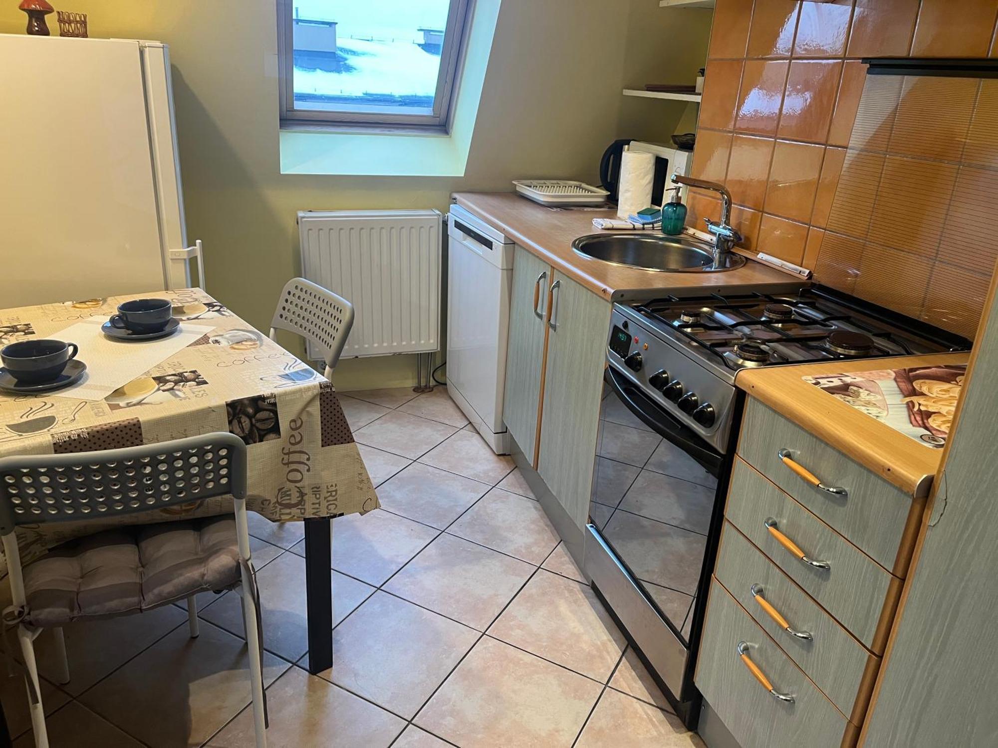 Zapustna Nowa Appartement Warschau Buitenkant foto